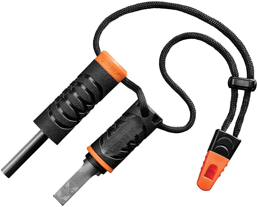 GERBER Fire Starter with Whistle