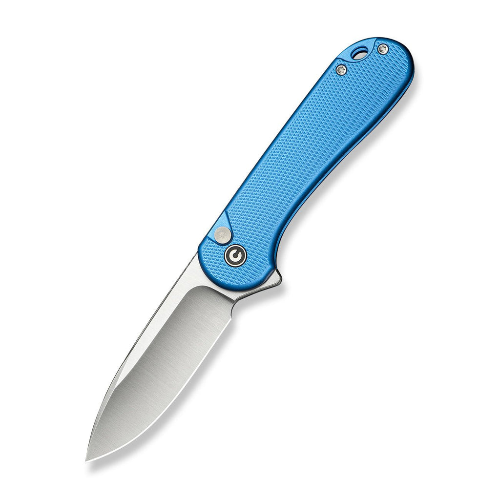 CIVIVI Button Lock Elementum II Flipper Knife Aluminum Handle (2.96" Nitro-V Blade) C18062PD-2
