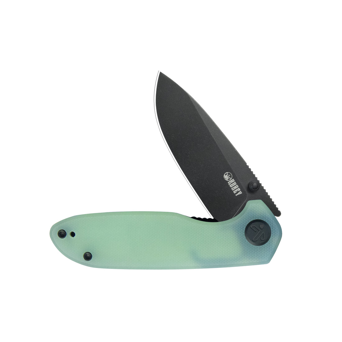 KUBEY Belus Liner Lock Black Jade KU342K