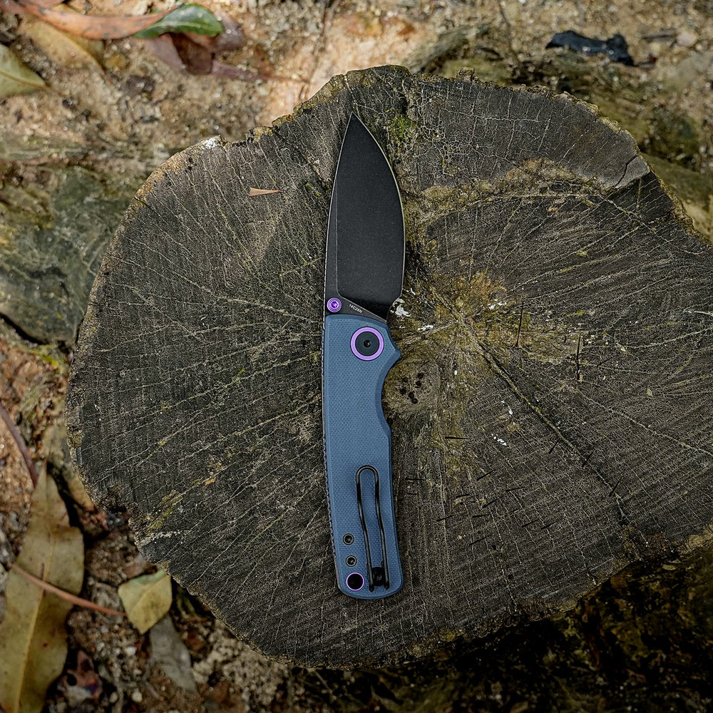 VOSTEED Porcupine- Top Liner Lock (2.99" 14C28N Blade & G10 Handle) - A2627