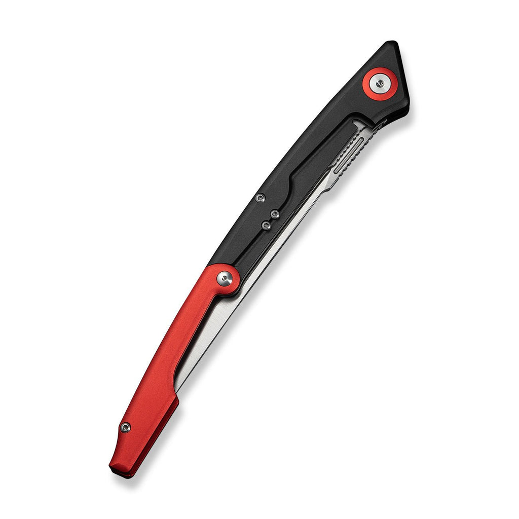 CIVIVI Shawka Folding Fillet Knife Aluminum Handle (5.81" 14C28N Blade) C22029B-1, With 1PC Black Nylon Sheath