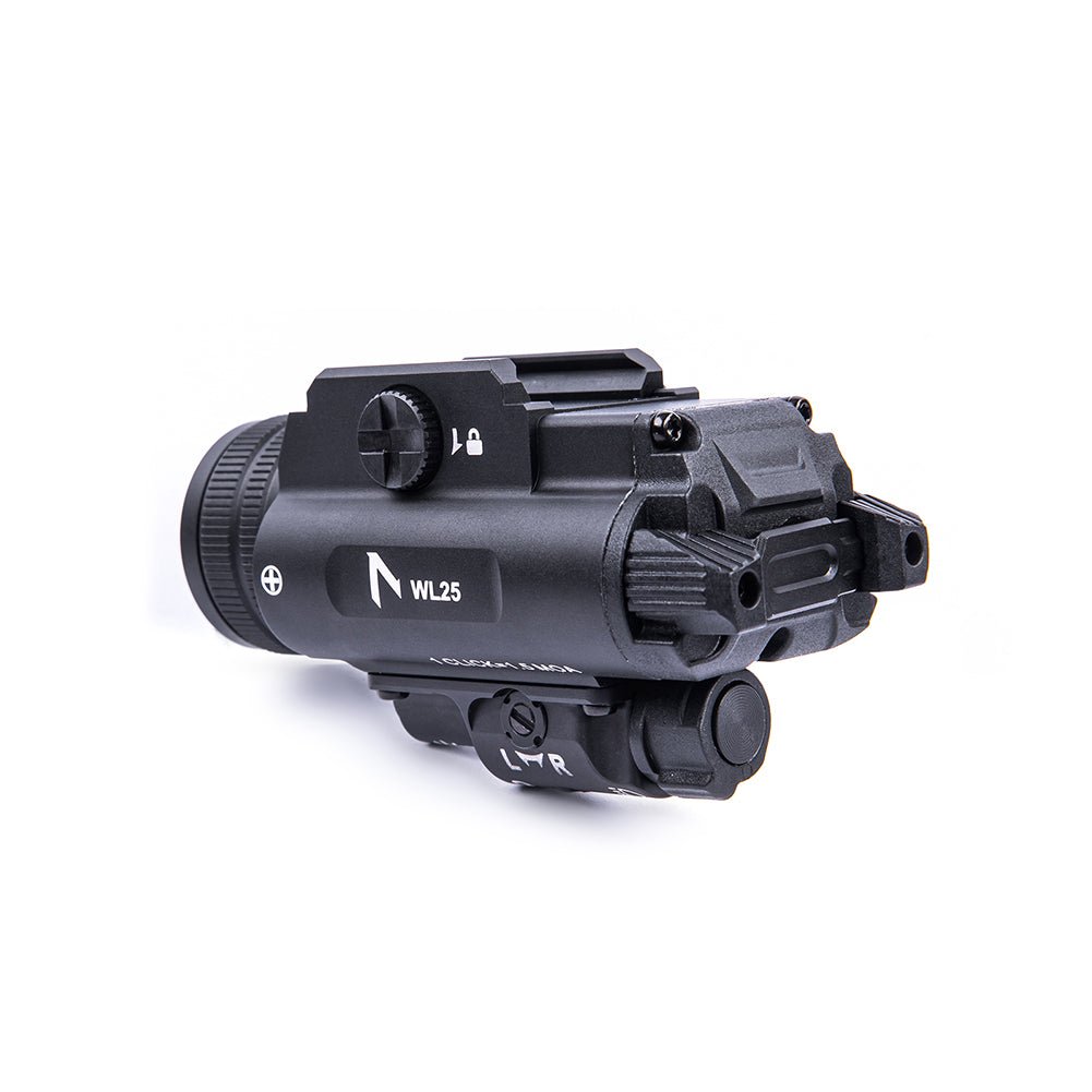 NEXTORCH NEXDOT WL25 Tactical Weapon Light with Laser Sight - 1200 Lumens