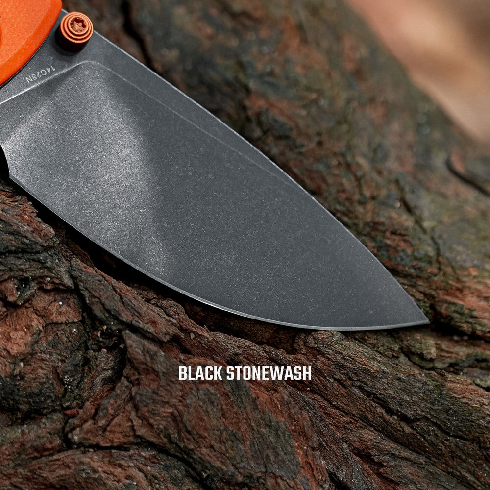 VOSTEED Porcupine- Top Liner Lock (2.99" 14C28N Blade & G10 Handle) - A2628