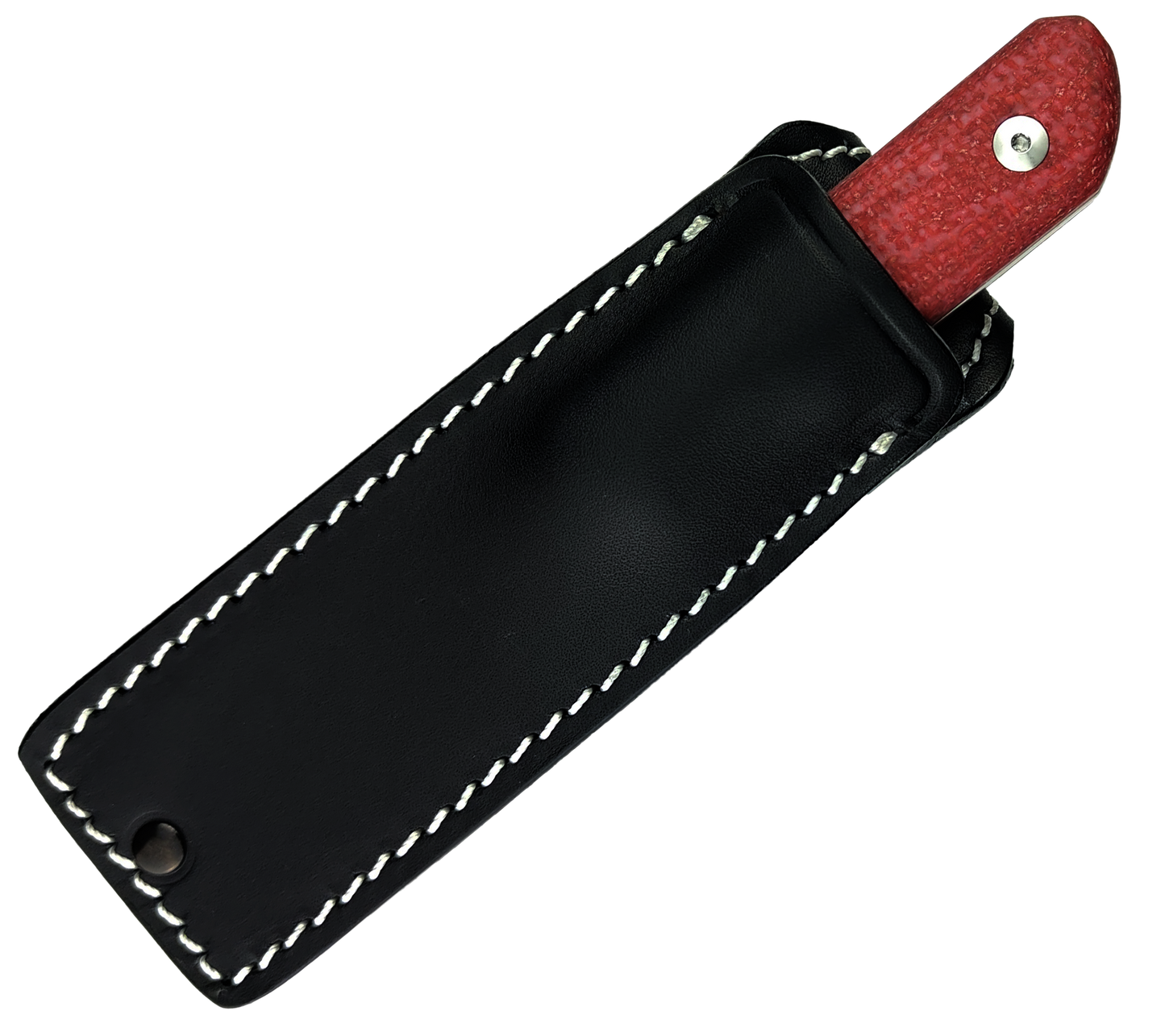 STRAIGHT LINE Scorer Red Burlap Micarta