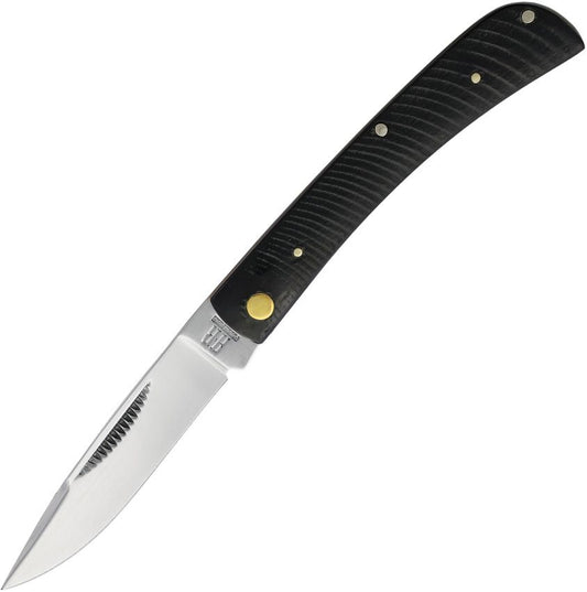 Rough Rider Small Work Knife Tobacco Bone
