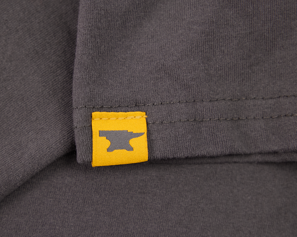 BUCK Charcoal Buck Logo T-Shirt