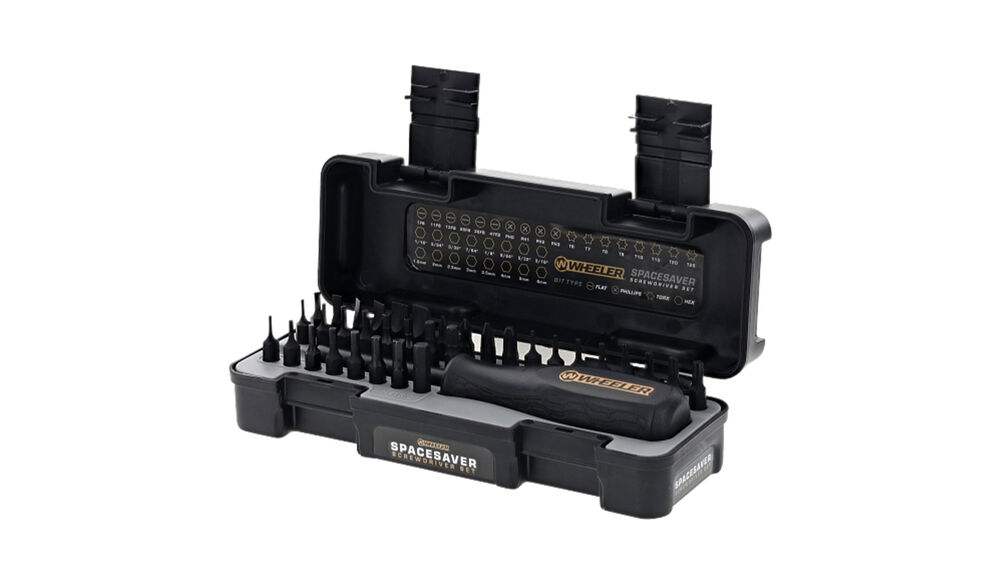 WHEELER 36 Piece Spacesaver Screwdriver Set