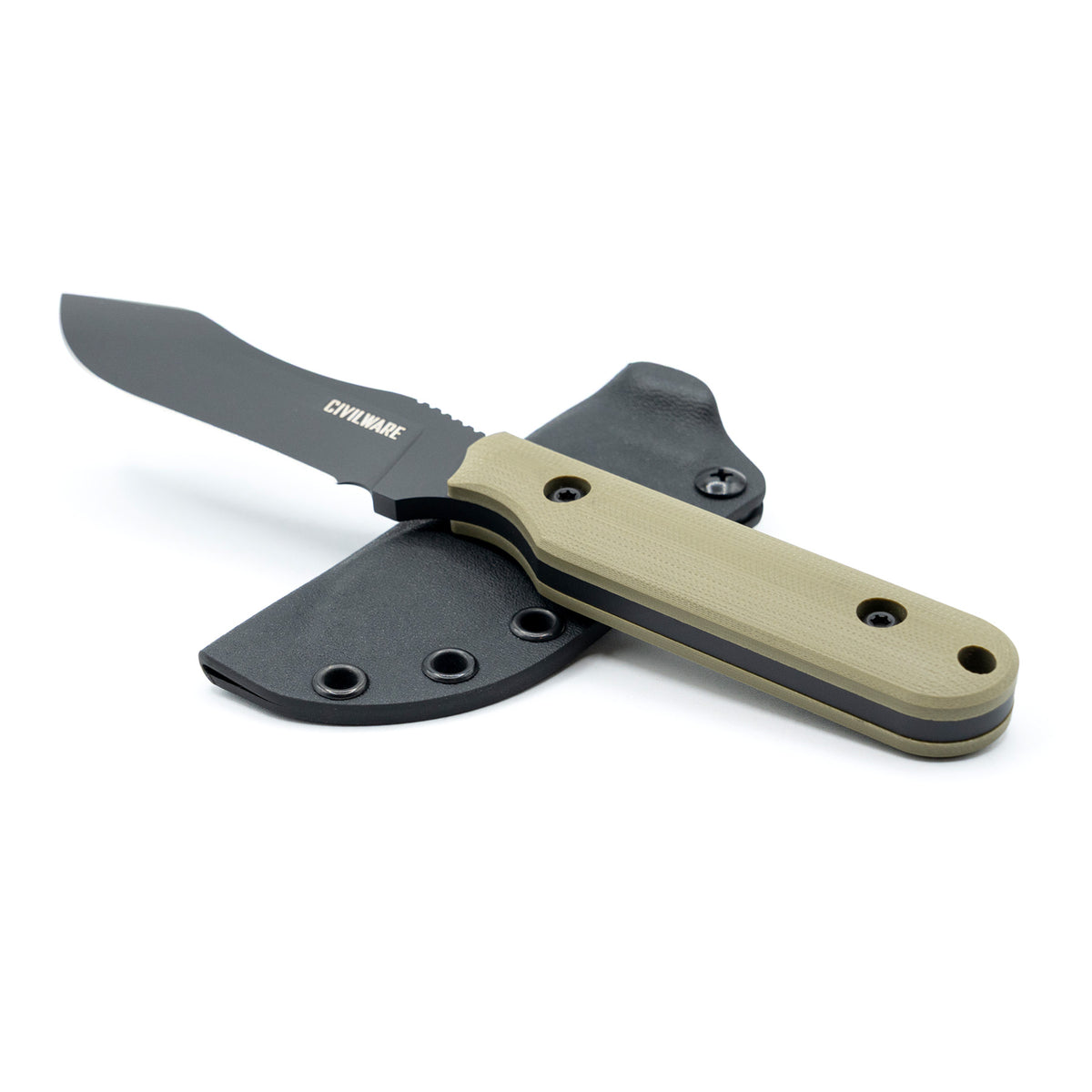 CIVILWARE Striker USA Fixed Blade - OD Green / Black