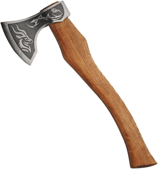 Pakistan Nordic Goat Head Axe