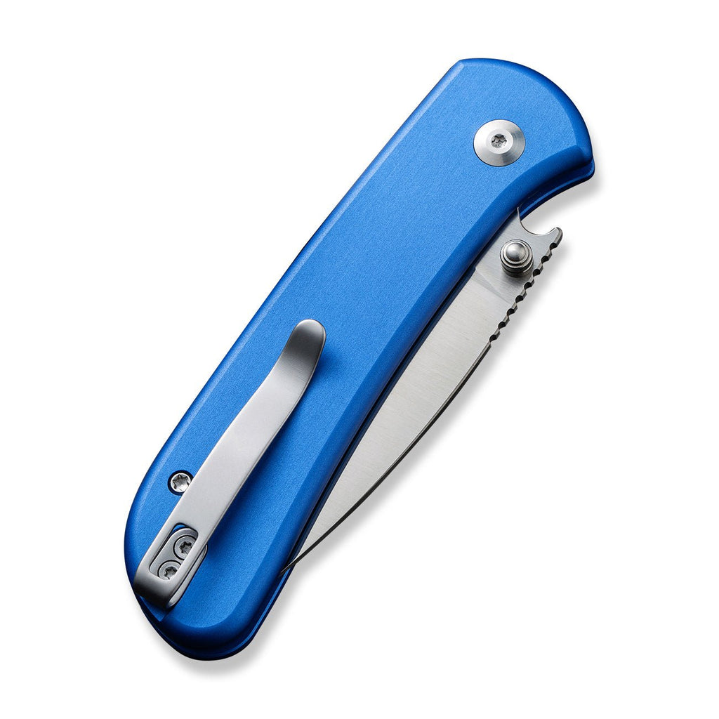 CIVIVI Qubit Button Lock & Thumb Stud Knife Aluminum Handle (2.98" 14C28N Blade) C22030E-3