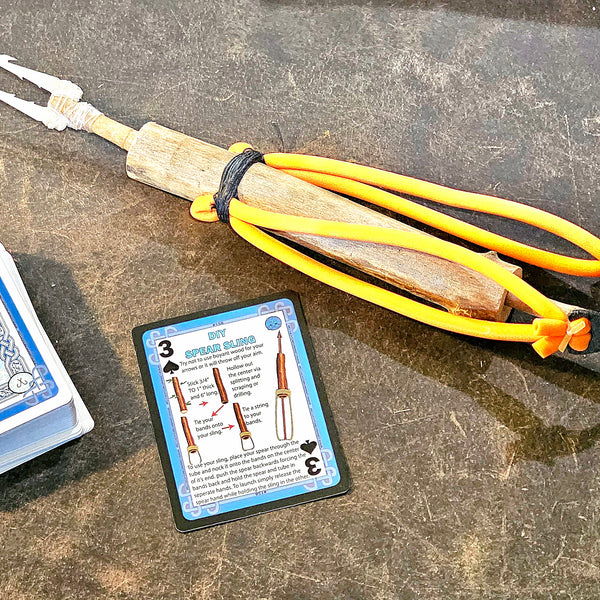 GRIM WORKSHOP Grim Survival Playing Cards Fishing Deck : 54 Survival Fishing Playing Cards