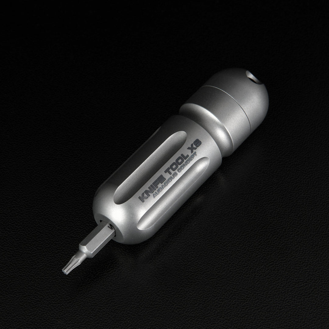 AUCON Knife Tool XS - Titanium - PVD Black