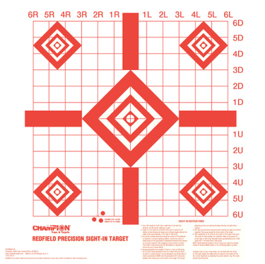 CHAMPION Redfield Sight-In Targets