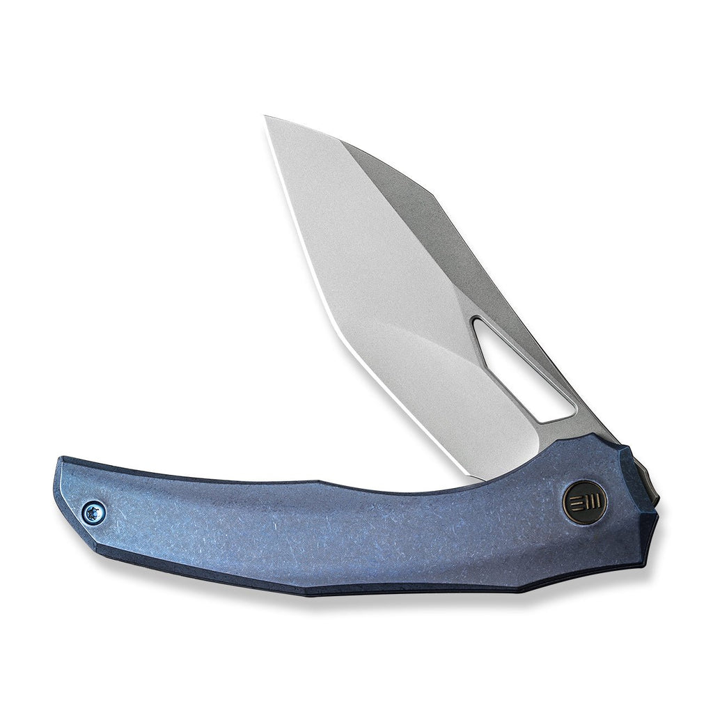 WEKNIFE Ignio Mystery Box Blue Titanium Handle (3.3" Stonewashed CPM 20CV Blade) WE22042B-3 MB, With One Free Mystery WE Or CIVIVI Model