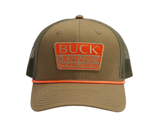 BUCK O.D. Green Embroidered Patch Hat