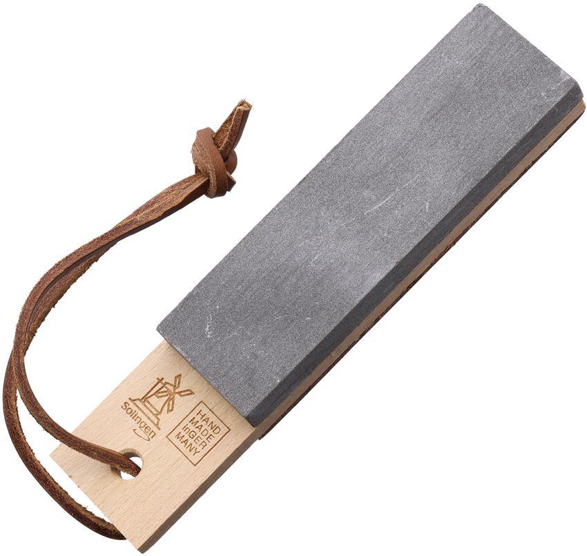 WINDMUHLENMESSER IBEX Stone-Strop Grey Gold