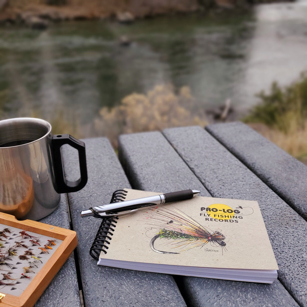 ProKnot Pro-log Fishing Records Log Book - Caddis Fly Cover