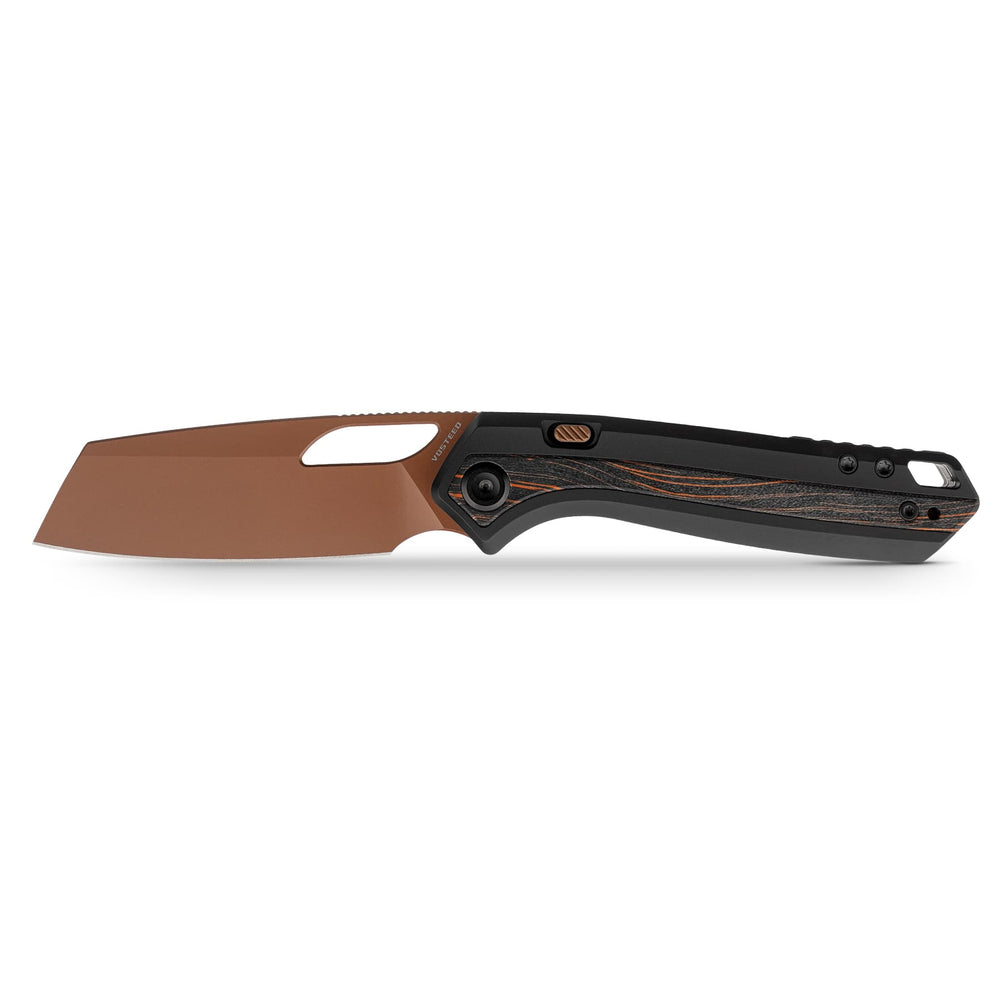 VOSTEED Kroc 329 -Top Liner Lock (3.29" S35VN Blade & Aluminum & Topo G10 Handle) - A1810
