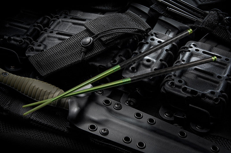 Spartan Blades Titanium Chopsticks Green