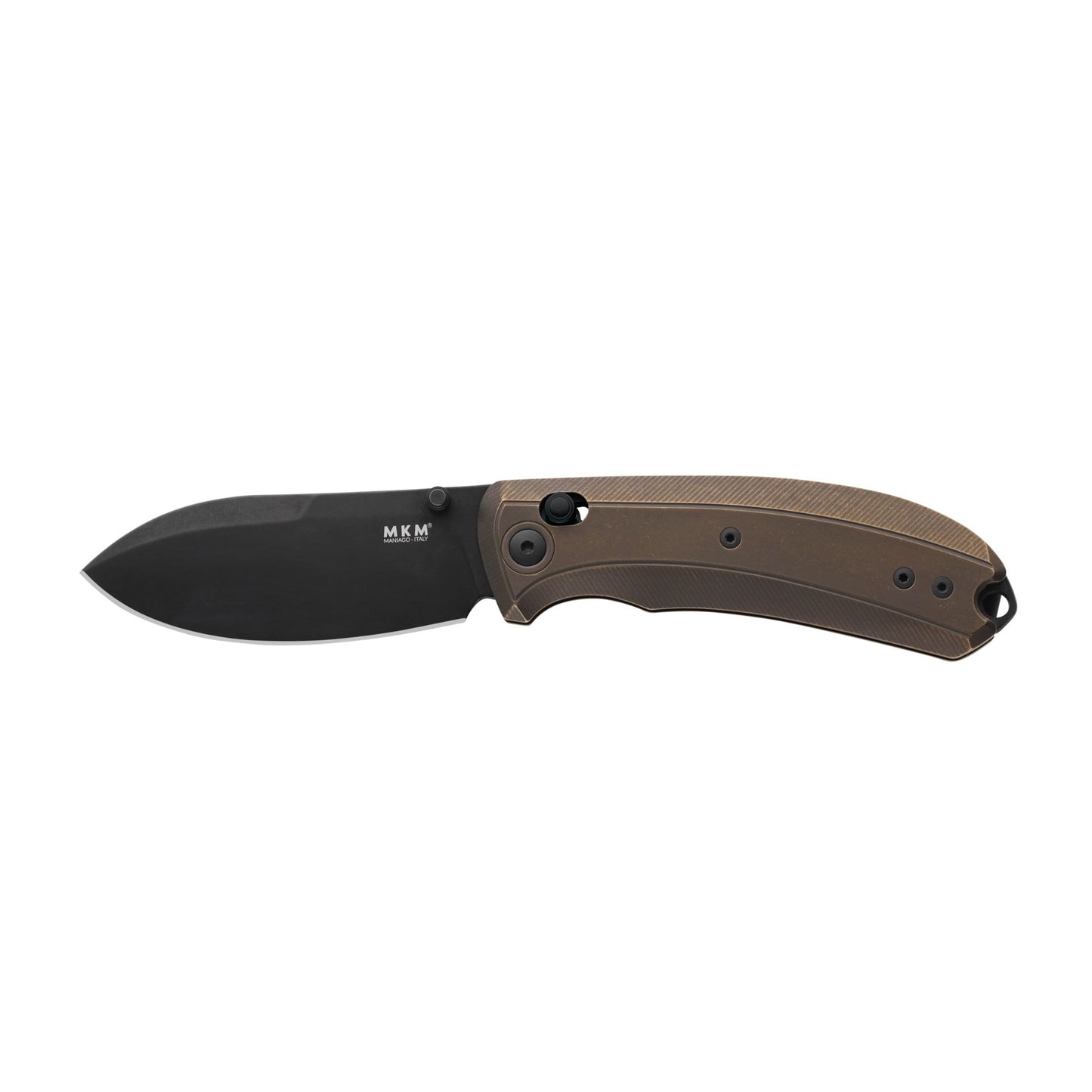 MKM-MANIAGO KNIFE MAKERS BOLERO – DSW bld - BRONZE TITANIUM