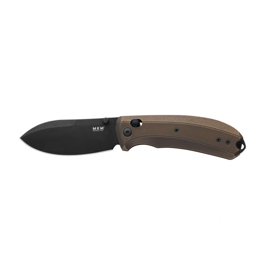 MKM-MANIAGO KNIFE MAKERS BOLERO – DSW bld - BRONZE TITANIUM