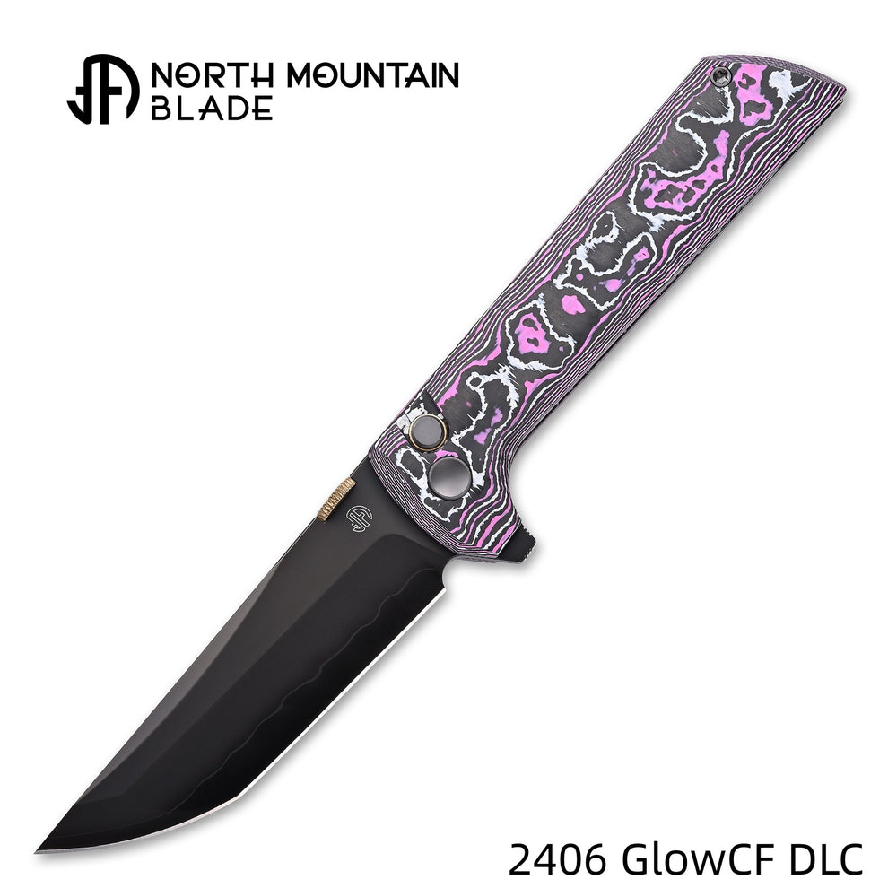 North Mountain 2406-GLOWCF-DLC Chop2 Ceramic Carbon Fiber New .45-style thumb disc