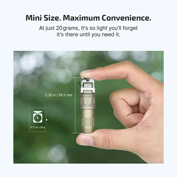 OLIGHT iUltra OAL Keychain Flashlight
