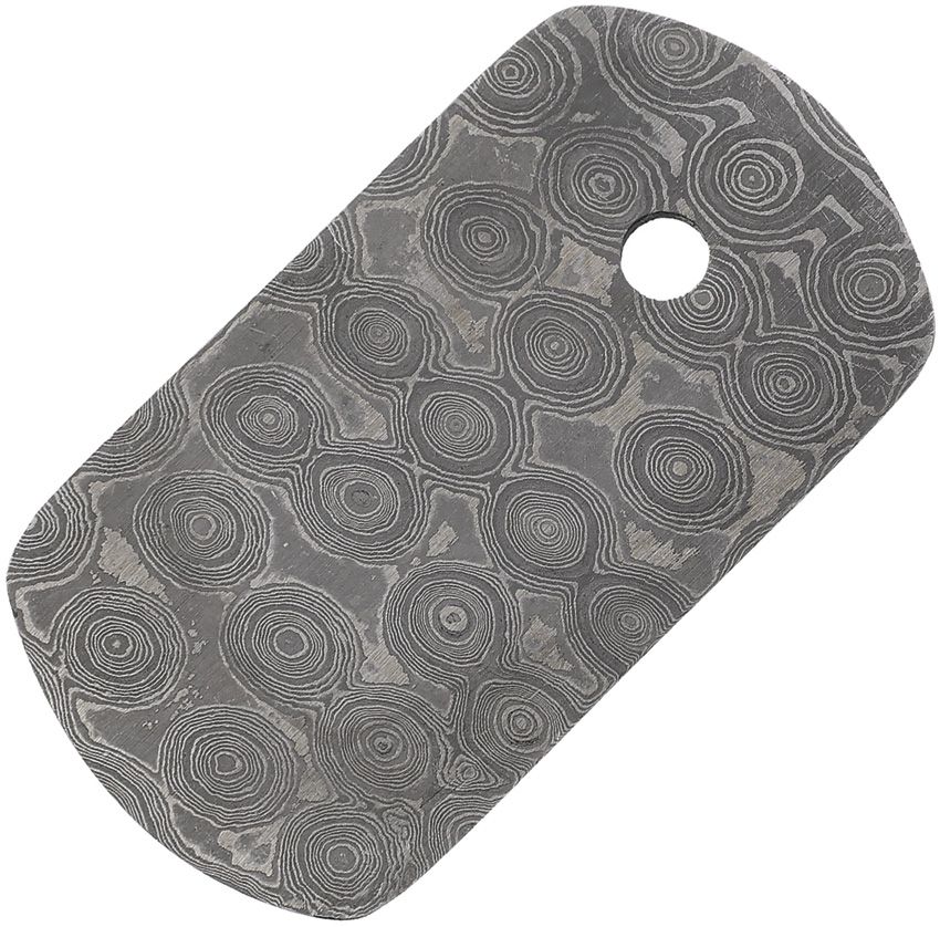 Damascus Dog Tag