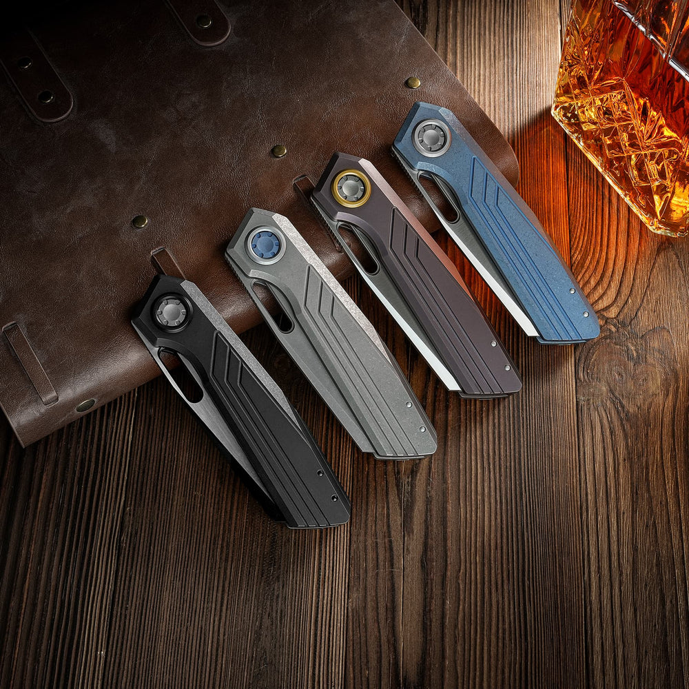 VOSTEED Xeno -Vanchor Lock® (3.23" Vanax Blade & Titanium Handle) - A3802