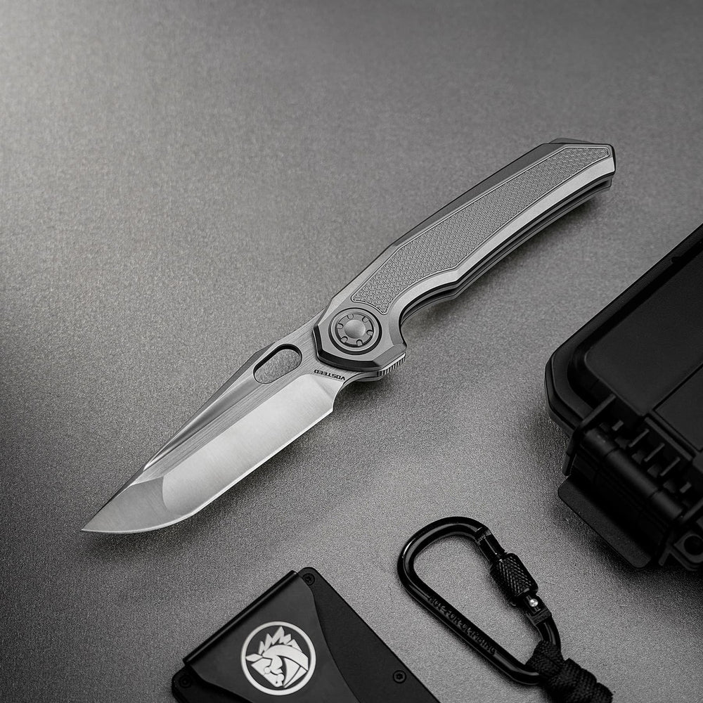 VOSTEED Thunderbird V- Vanchor Lock® (3.46" M390 Blade & Titanium Handle) - A0324