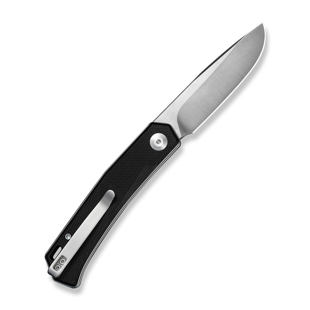 SENCUT Braxx Slip Joint Knife Black G10 Handle (3.12" Satin Finished D2 Blade) S25089-1