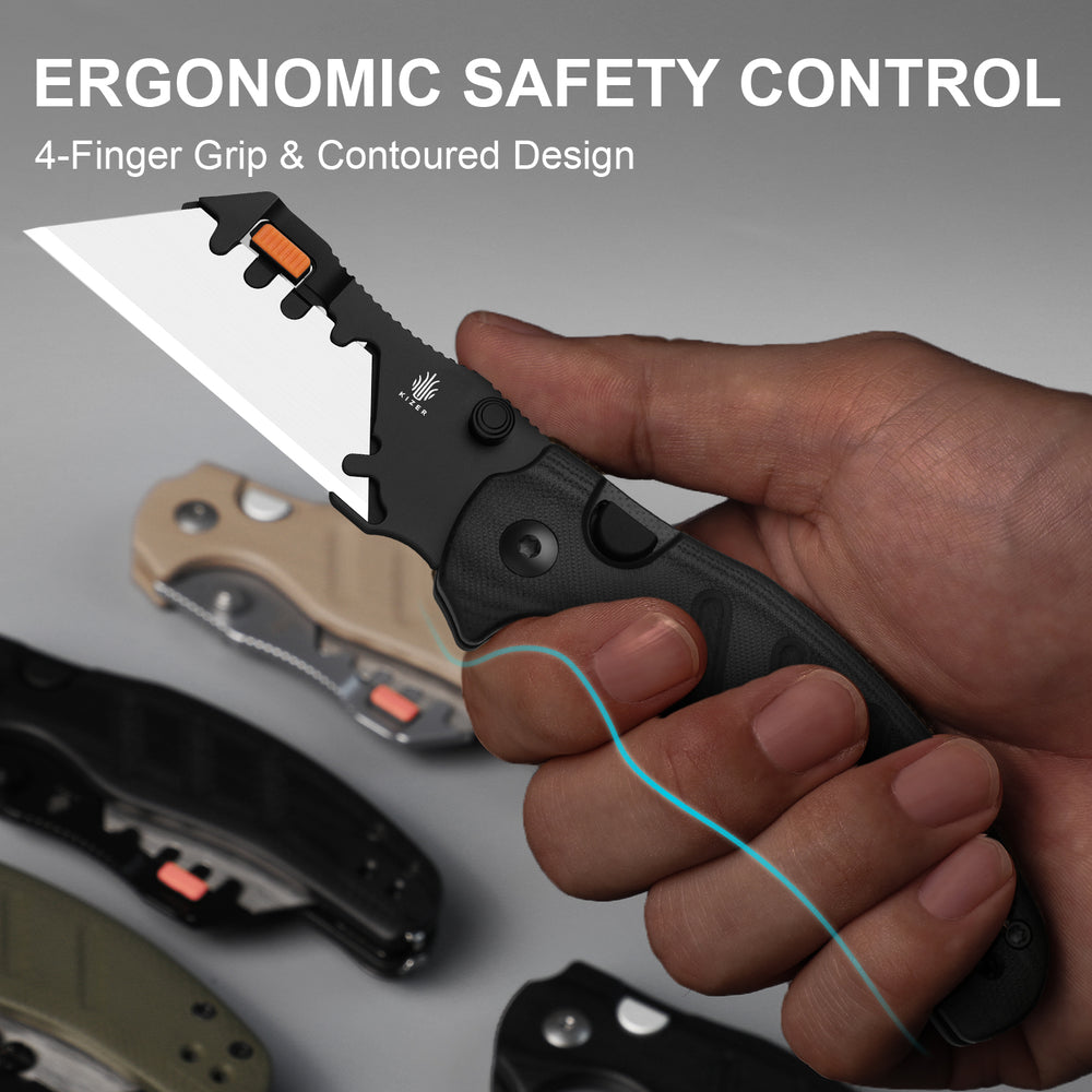 KIZER CUTLERY Sheepdog Utility Knives | C01C Uti 2 | 5Cr15MoV | G10 | V3488.29JNA3