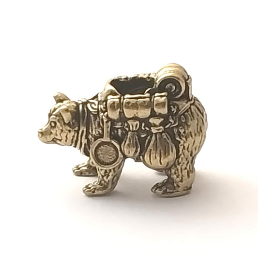 Coeburn Tool Brass Traveling Bear Lanyard Bead CT3032