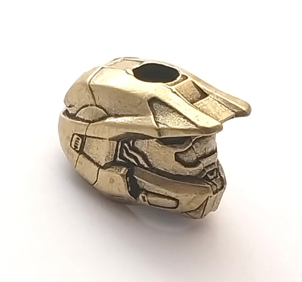 Coeburn Tool Brass Gamer Motorcycle Helmet Lanyard Bead CT3031