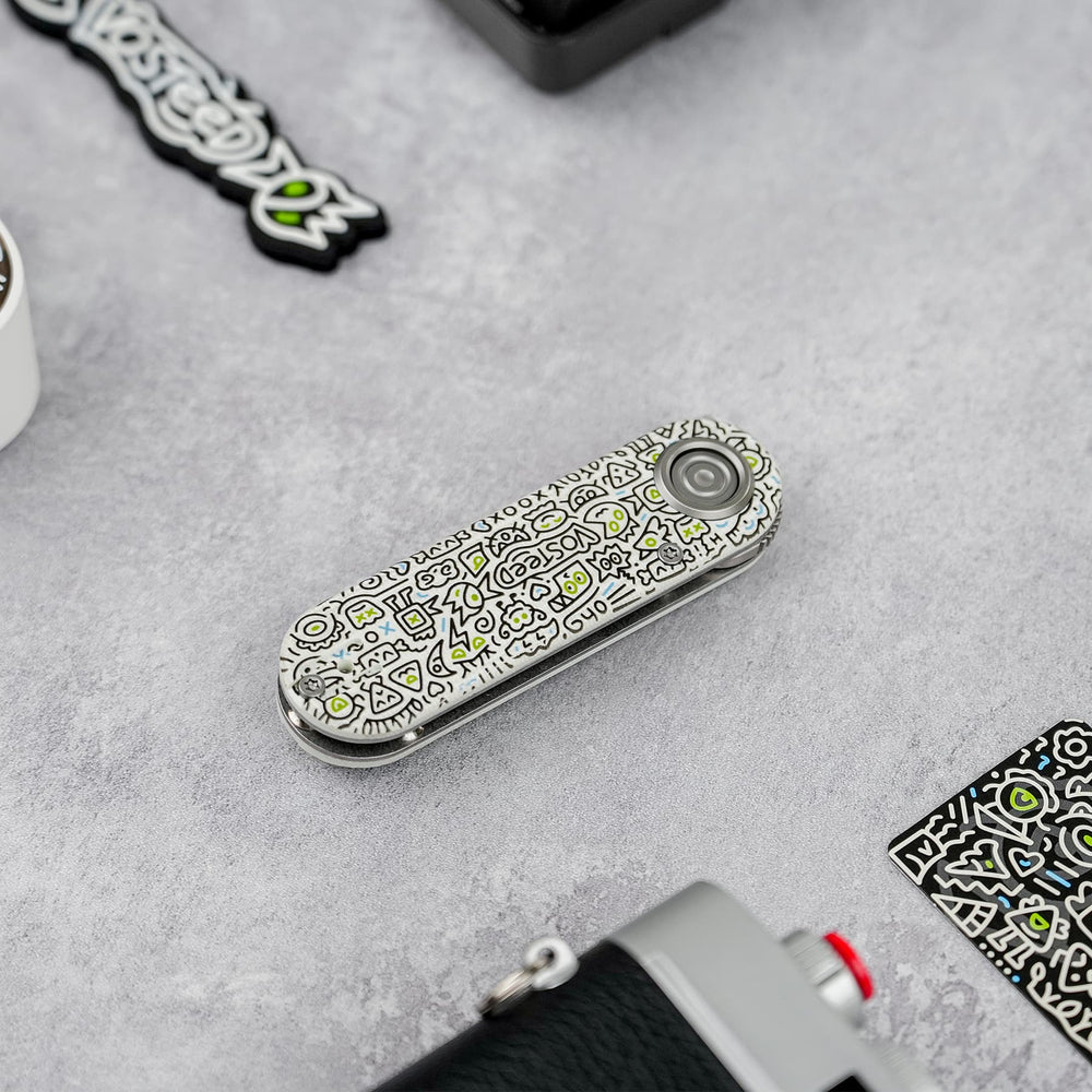 VOSTEED Corgi® V -Vanchor Lock® (2.36" 14C28N Blade & G10 Handle) - A3727