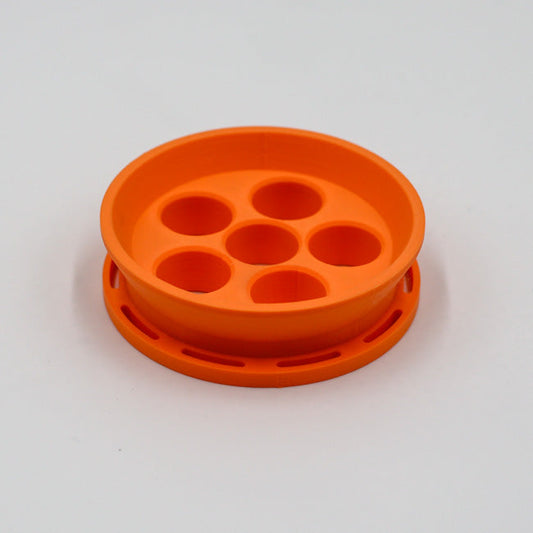 Crystal Creek Gear GoReel Rodless Hand Reel (Orange)