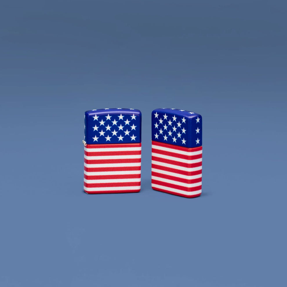 ZIPPO Stars and Stripes Flag Design