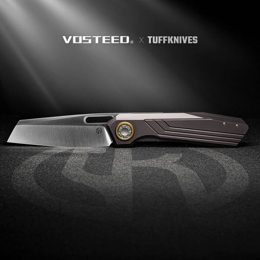 VOSTEED Xeno -Vanchor Lock® (3.23" Vanax Blade & Titanium Handle) - A3804