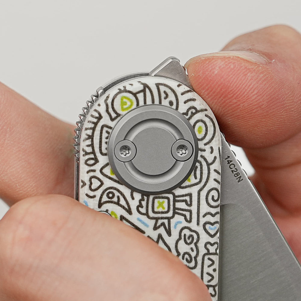 VOSTEED Corgi® V -Vanchor Lock® (2.36" 14C28N Blade & G10 Handle) - A3727