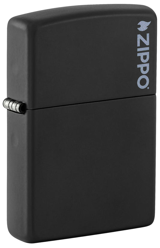 ZIPPO Classic Black Matte with Zippo Logo