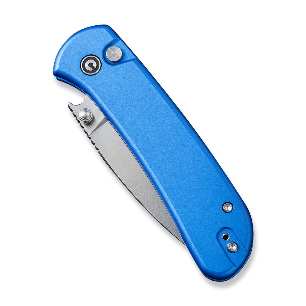 CIVIVI Qubit Button Lock & Thumb Stud Knife Aluminum Handle (2.98" 14C28N Blade) C22030E-3