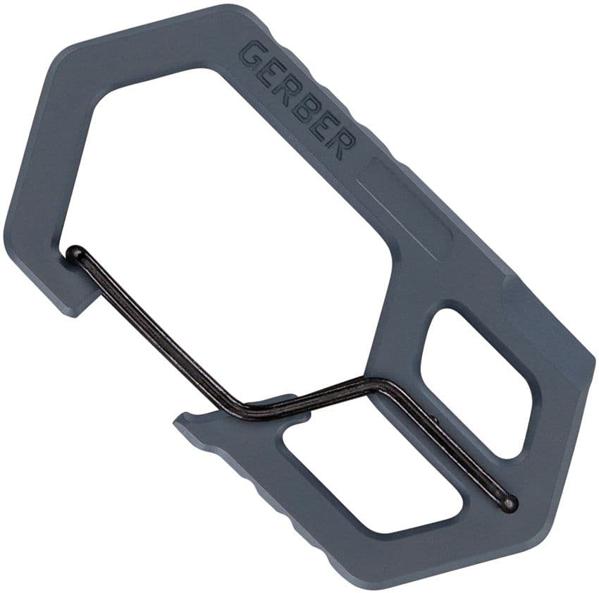 GERBER Carabiner Keychain Tool Blue