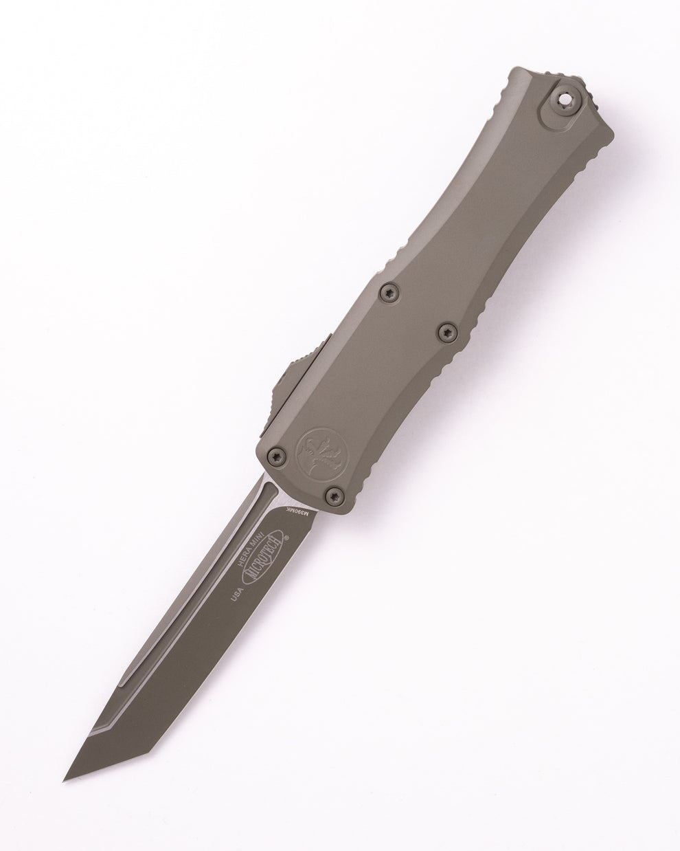 Microtech Gear Hera® II Mini T/E Standard Cerakote Moss Green (1704M-1CMG)