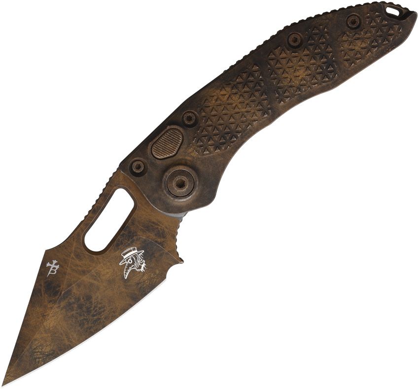 Microtech Auto Stitch S/E Button Lock