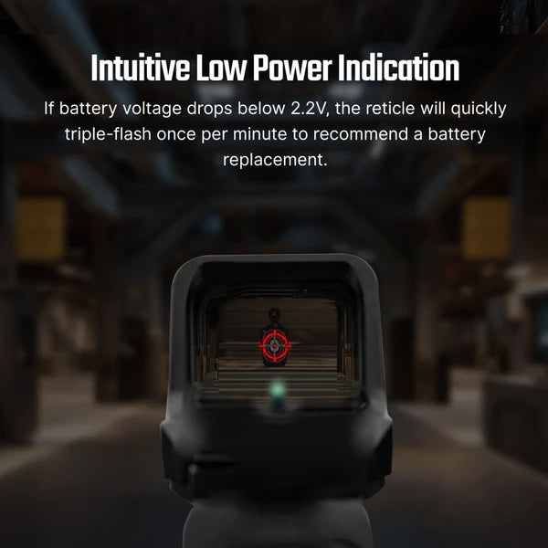 OLIGHT Osight C Open Reflex Optic with Replaceable Side-Loading Battery