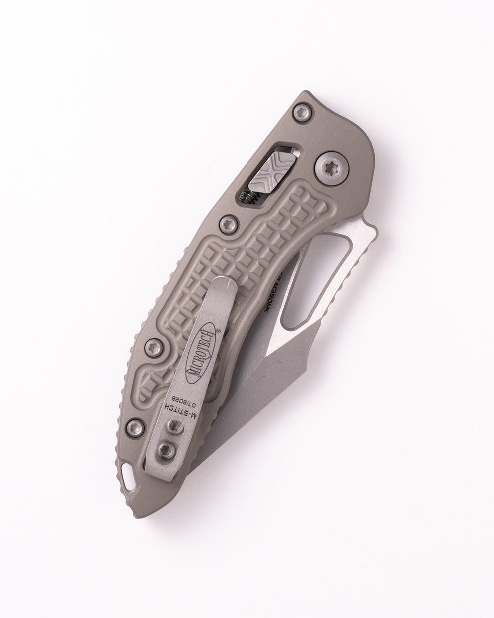 Microtech Gear M-Stitch RAM-LOK® Apocalyptic® Standard FRAG PATTERN NATURAL CLEAR (169MRL-10APFRNC)