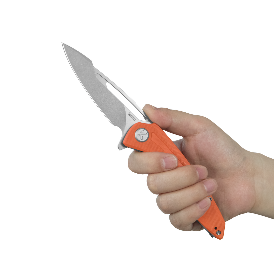 KUBEY Merced Linerlock Orange KU345S