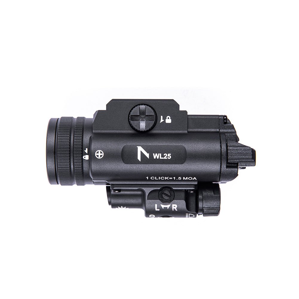 NEXTORCH NEXDOT WL25 Tactical Weapon Light with Laser Sight - 1200 Lumens