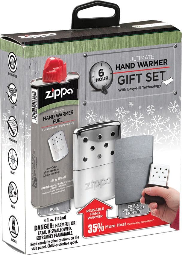 ZIPPO Hand Warmer 6hr Gift Set ORMD