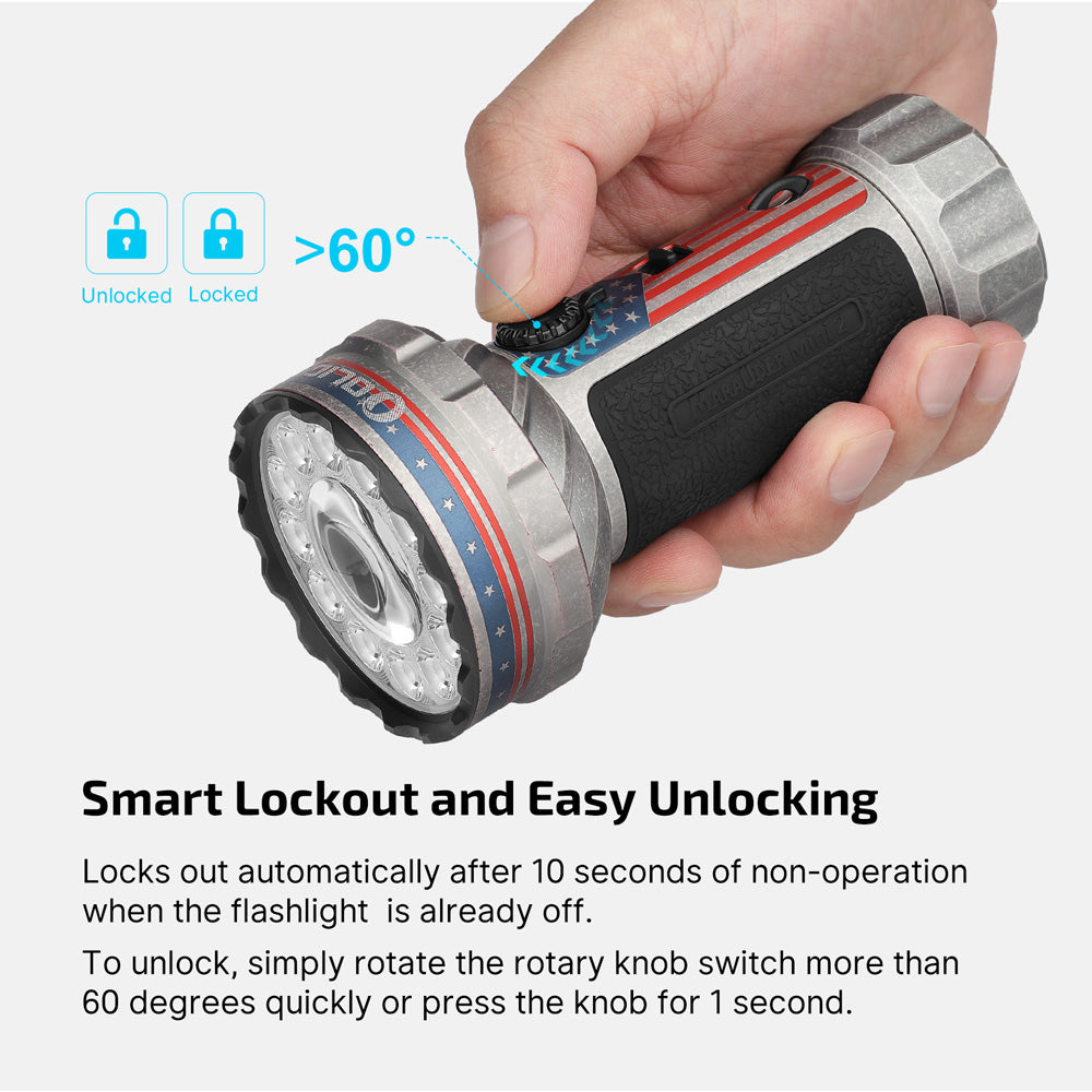 OLIGHT Marauder Mini 2 Compact Powerful Flashlight